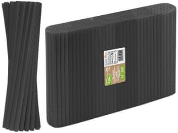 GoDan Slamice za večkratno uporabo črne 9x240mm 250 kosov