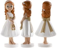 Dekora Figurica obhajilne torte Bosonogo dekle 13 cm