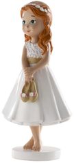 Dekora Figurica obhajilne torte Bosonogo dekle 13 cm