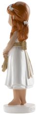 Dekora Figurica obhajilne torte Bosonogo dekle 13 cm