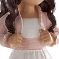 Dekora Figurica deklice za obhajilno torto 15,6 cm