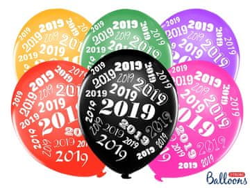Silvestrski baloni 2019 1 kos