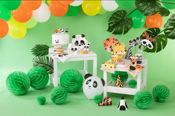 PartyPal Krožniki Safari ŽIVALI 18 cm 4 kosi.