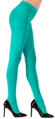 shumee Turkizne najlonske hlačne nogavice iz diskoteke 80-ih, 40 DEN