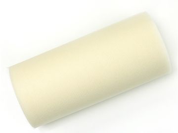 Dekorativni til 15cm x 25m 1 kos kremne barve