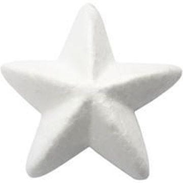 Stiroporna zvezda višine 12 cm 1 kos.