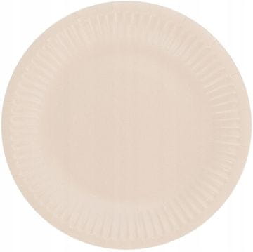 GoDan Papirnati krožniki svetlo roza 18 cm 6 kosov.