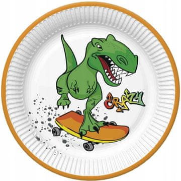 Papirnati krožniki Dino 23 cm 8 kosov.