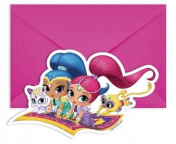 Procos Vabila Shimmer and Shine s kuverto, 6 kosov.