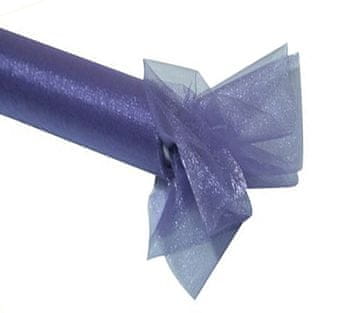 Dekorativna organza 16 cm, 1 rola, hijacinta