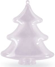 ARPEX Odprta božična kroglica, 10 cm