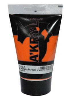 A'KRYL barva 100 ml, 1 kos rumeno oranžna