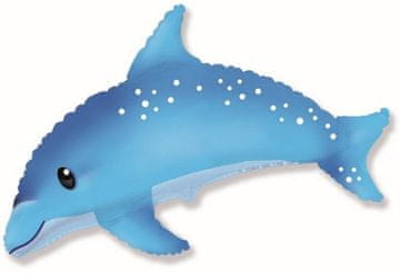 Flexmetal Folija balon 24 FX - Sweet Dolphin blue