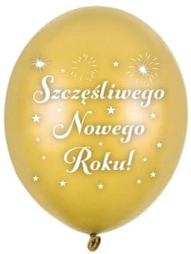 Baloni za srečno novo leto! 14 palcev (1 kos).