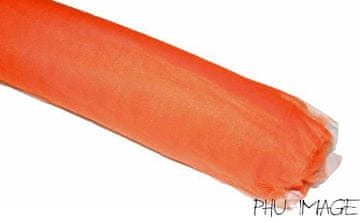 Dekorativni til 150 cm x 50 m oranžen
