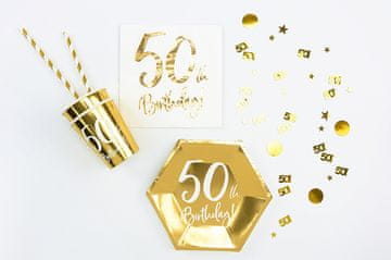 Kovinski konfeti številka 50 15g