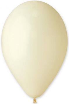 Baloni G120 pastelni 13 - slonokoščeni 59/50 kosov.