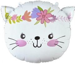 GoDan Folija balon z motivom mucka 44x35 cm (glava)