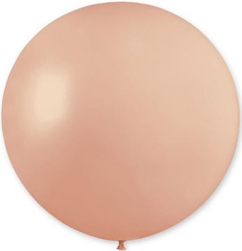Balon G30 pastelna krogla 0,80 m - megleno roza 99