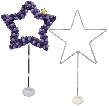 Stojalo za balone z zvezdico 76 cm 1 komplet