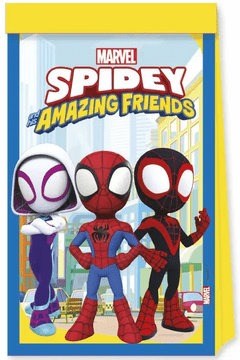 Procos Papirnate vrečke Spiderman SPIDEY, darilne 4 kos.