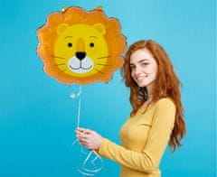 GoDan Folija balon z motivom leva 43x38 cm (glava)
