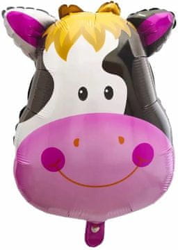 Folija balon Cow Farm, rojstni dan, 75x80 cm