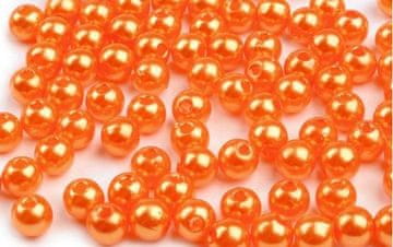 4 mm oranžne kroglice 10 g