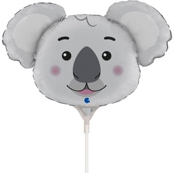 Grabo Folija balon KOALA medvedek živali rojstni dan 35 cm