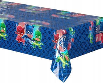 Plastični prt "PJ Masks", 120x180 cm, 1 kos.