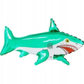 Grabo Mini folijski balon Morski pes 35,5 cm, 1 kos.