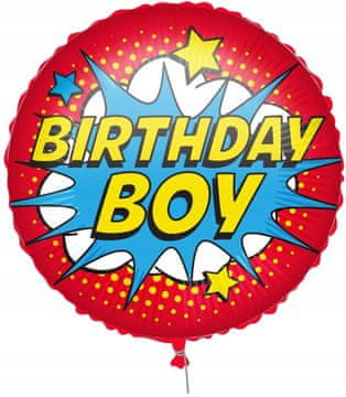 Procos Folija balon BIRTHDAY SET helijev utež 46 cm