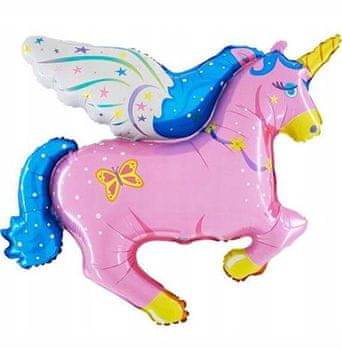 Grabo Folija balon Pony Pink Samorog 36", 1 kos.
