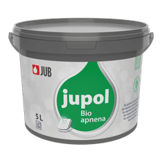 JUB JUPOL Bio apnena notranja barva bela 5 L naravna notranja barva