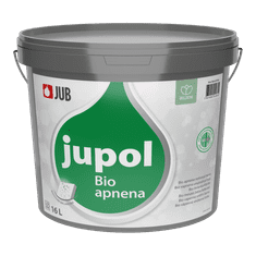 JUB JUPOL Bio apnena notranja barva bela 16 L naravna notranja barva