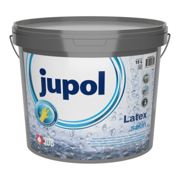 JUB JUPOL Latex satin bel 15 L notranja zidna barva
