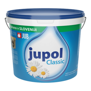 JUB JUPOL Classic bel 15 L notranja zidna barva