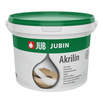 JUB JUBIN Akrilin kit za les hrast 40 8 KG kit za les