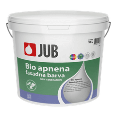 JUB BIO Apnena fasadna barva bel 18 L fasadna barva