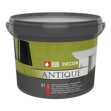 JUB DECOR Antique bel 1001 5 L silikatna lazurrna barva
