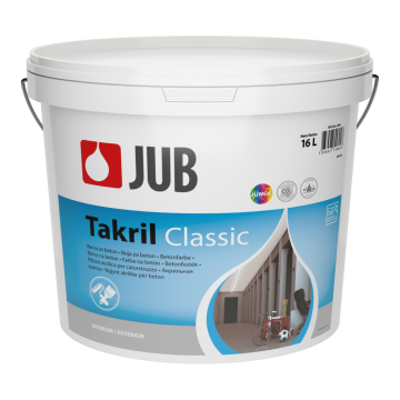 JUB TAKRIL Classic siv 2 16 L barva za zaščito betona