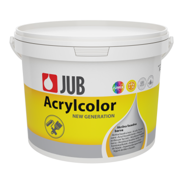 JUB ACRYLCOLOR bel 1001 5 L fasadna barva