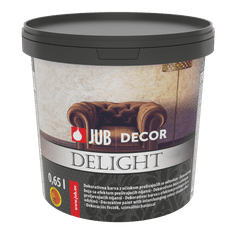 JUB DECOR Delight light silver 0,65L dekorativna barva