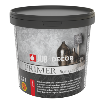 JUB DECOR Primer fine quartz 0,7L beli osnovni premaz