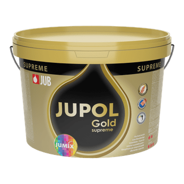 JUB JUPOL Gold supreme bel 10 L notranja zidna barva