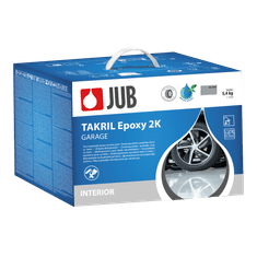 JUB TAKRIL Epoxy 2K garage siv RAL 7040 5,4kg barva za zaščito betona