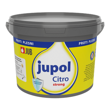JUB JUPOL Citro strong bel 5 L zidna notranja barva