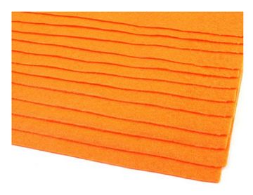 Dekorativni filc 20 x 30 cm, oranžen, 1 kos.