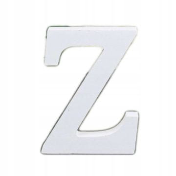Lesena črka "Z", 16 cm, 1 kos.