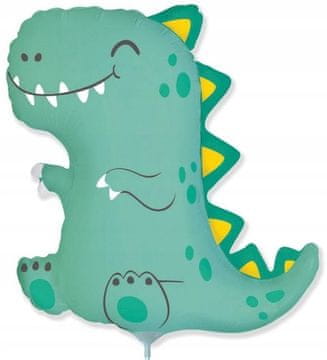 Flexmetal Folija balon majhen DINO dinozaver T-Rex tiranozaver dinozaver rojstnodnevna zabava 35 cm